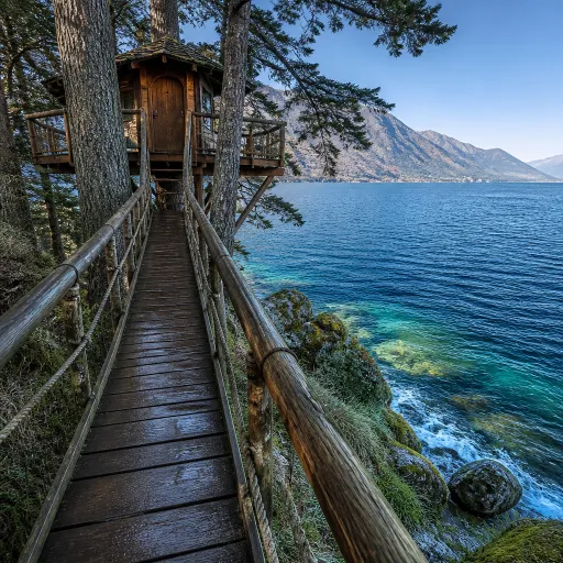 Une cabane dans les arbres en Rhône Alpes pour une microaventure d’exception