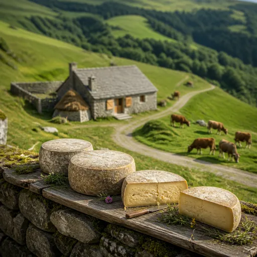 Fromages d'alpage en été : la route des burons du Cantal et les fromageries qui ouvrent pendant la transhumance